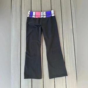 Lululemon Leggings Women’s 8 Full Length Groove Flare Pant Black